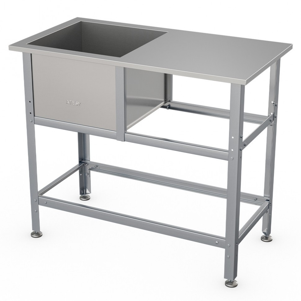 Ванна моечная Атеси ВСМС-Б-1.530-1210.630-02 (ВМС-1/530) Ванна моечная Атеси ВСМС-Б-1.530-1210.630-02 (ВМС-1/530)