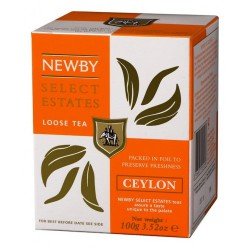 Чай черный Newby Ceylon / Цейлон Картонная упаковка (100 гр.)
